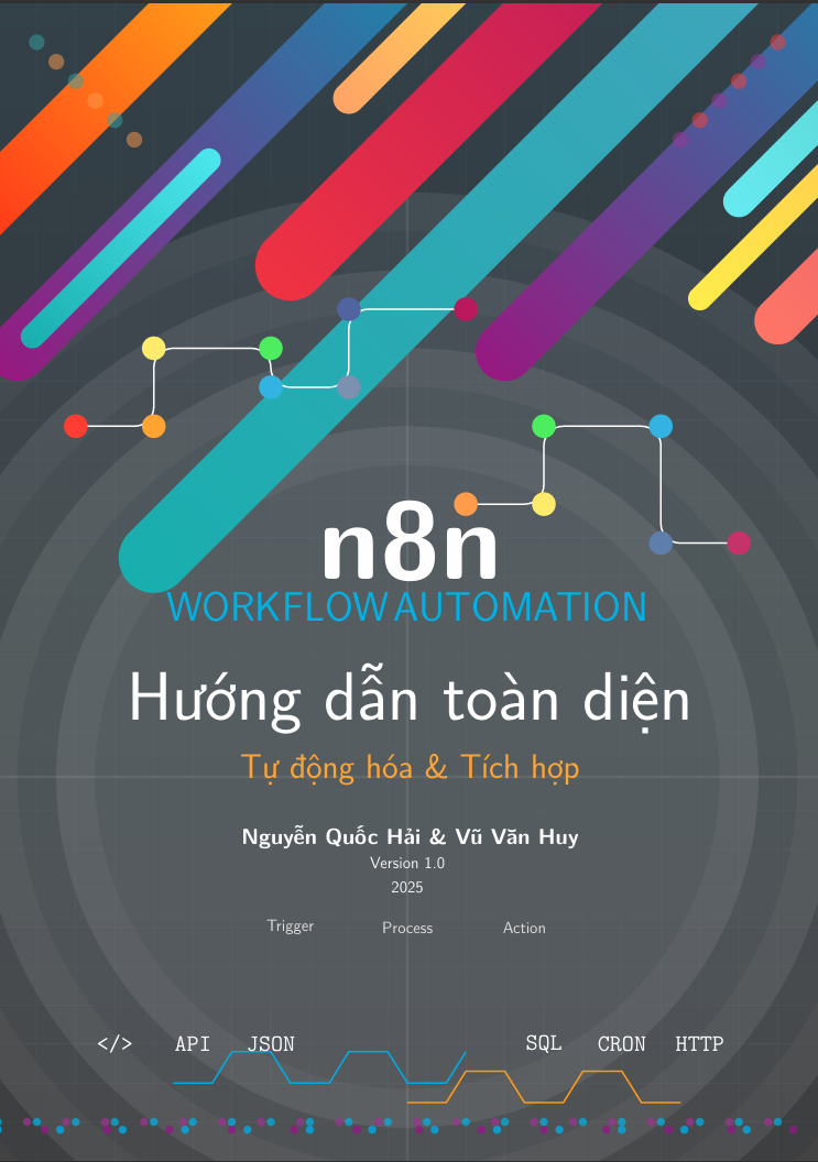 Cuốn sách tâm huyết - n8n workflow automation – Hướng Dẫn Toàn Diện