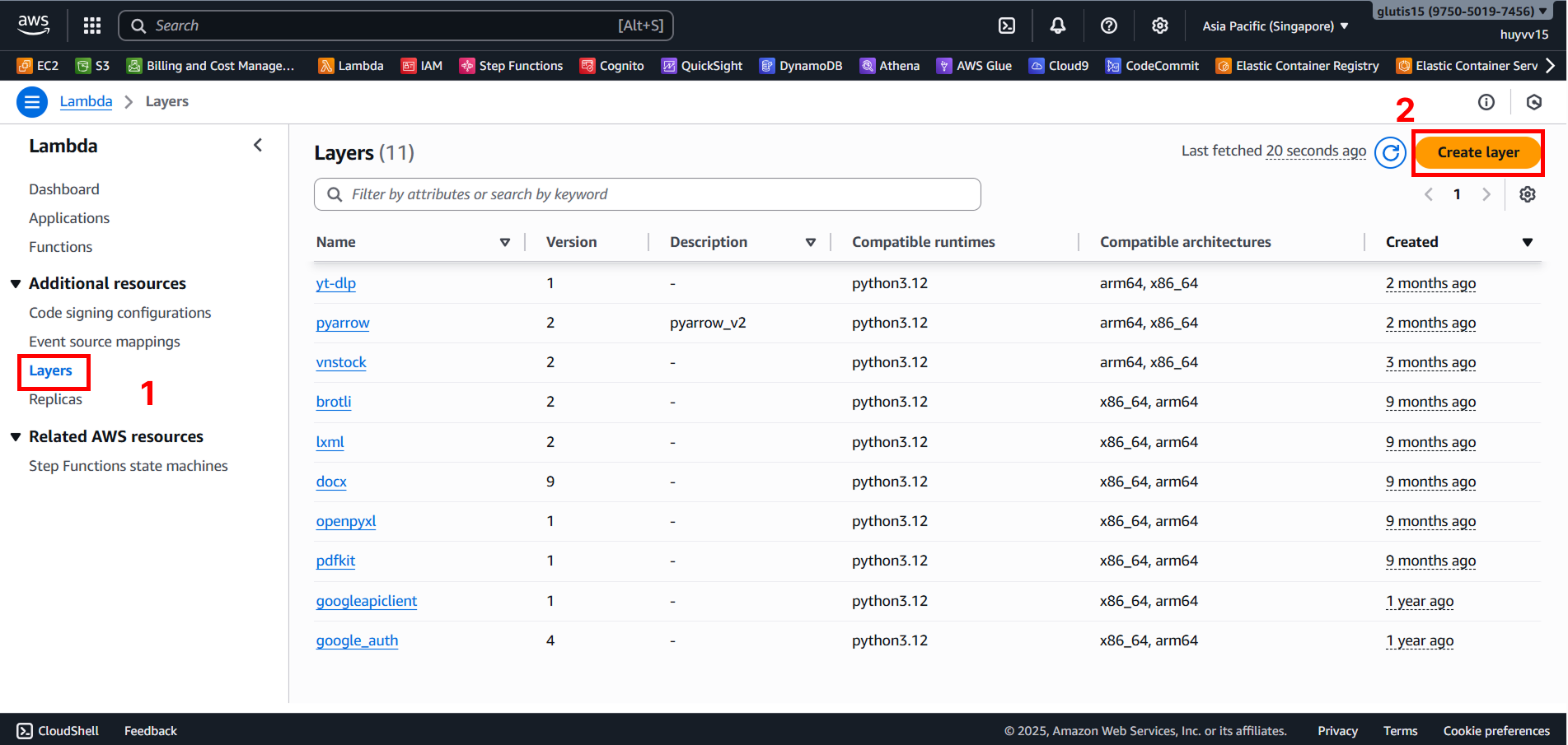 Create VPC