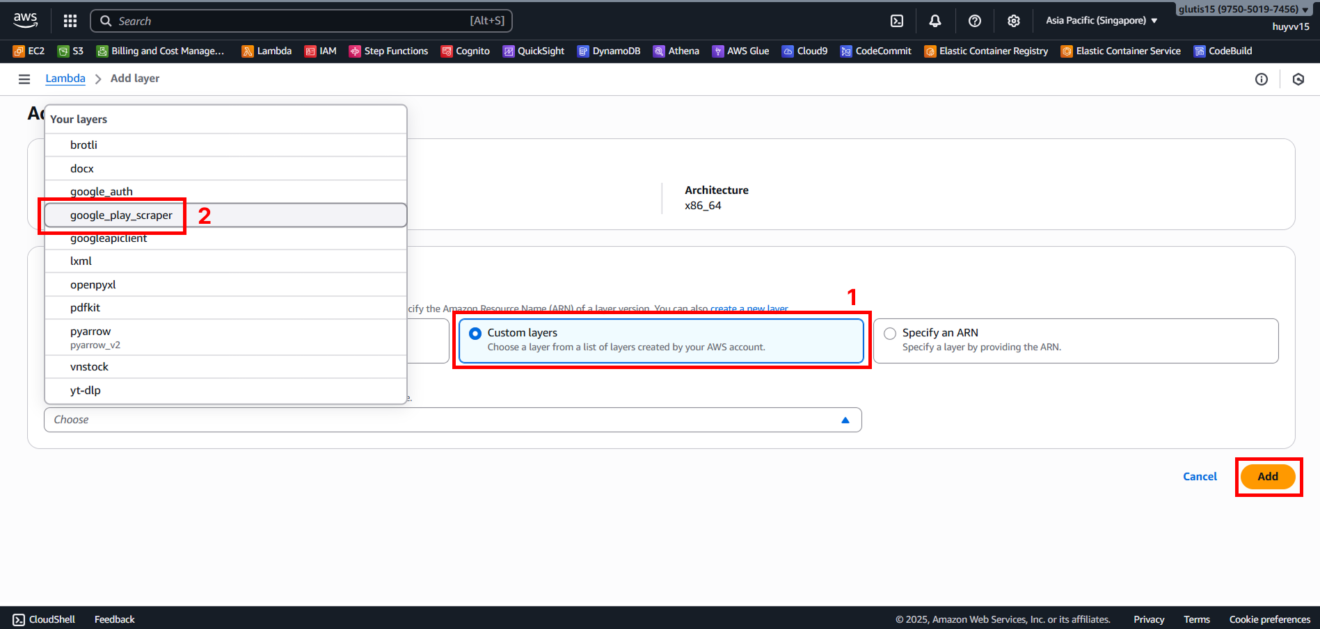 Create VPC