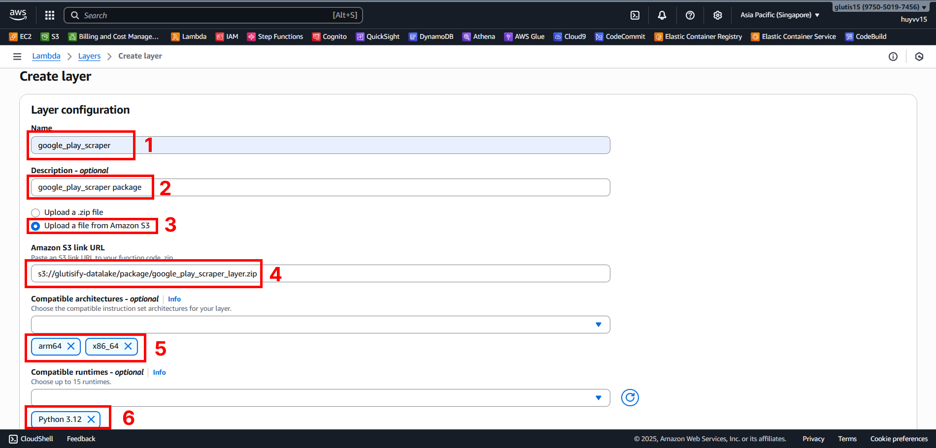 Create VPC