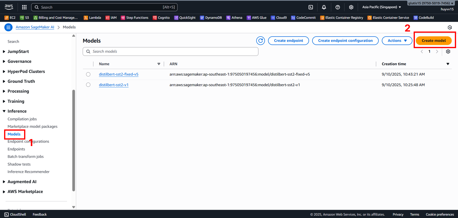 Create VPC