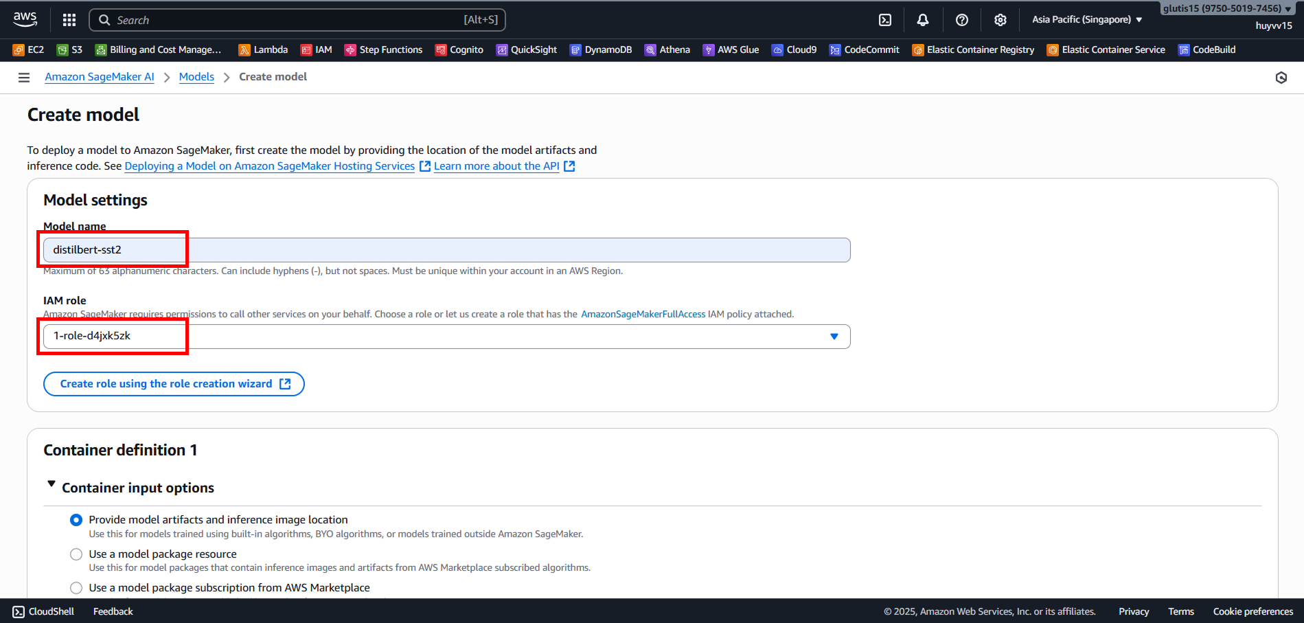 Create VPC