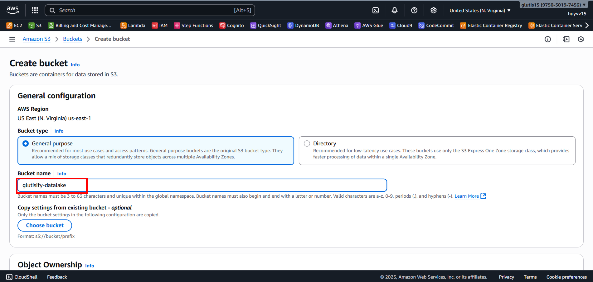 Create VPC