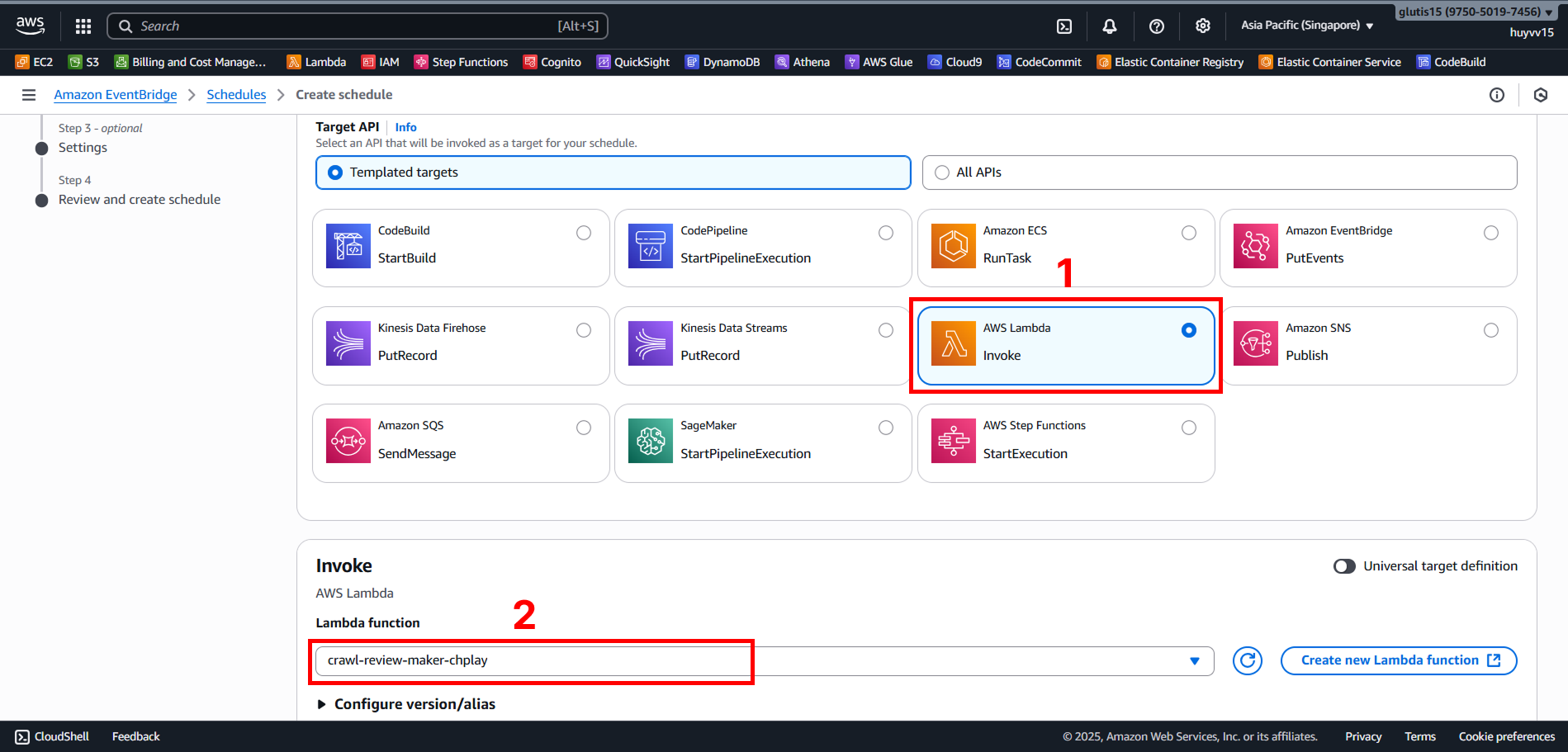 Create VPC