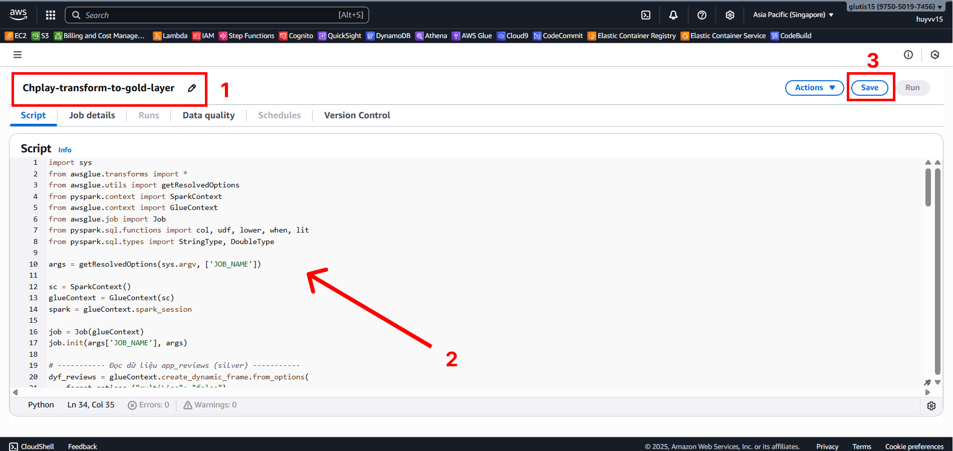 Create VPC