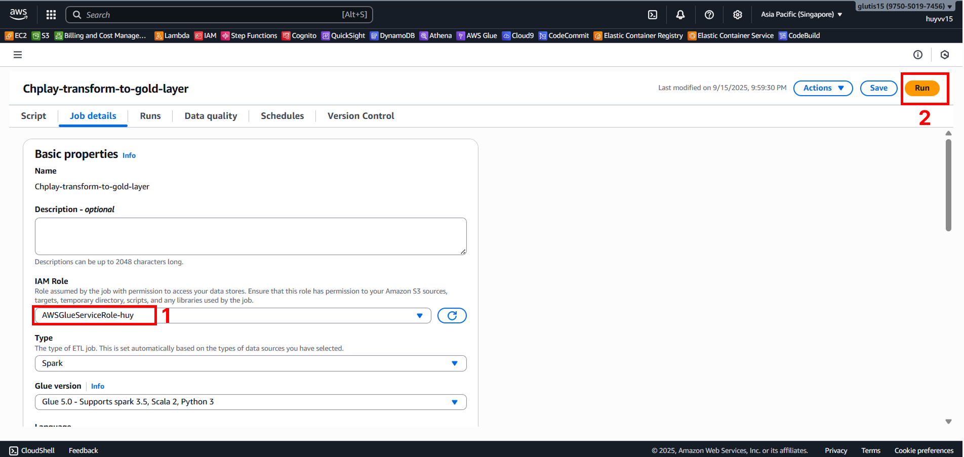 Create VPC