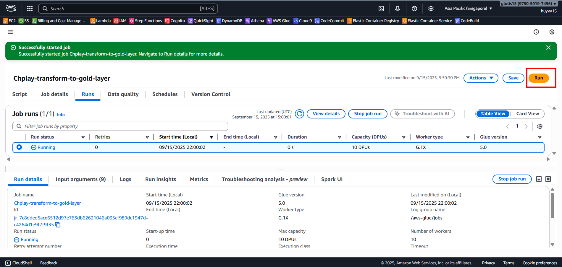 Create VPC