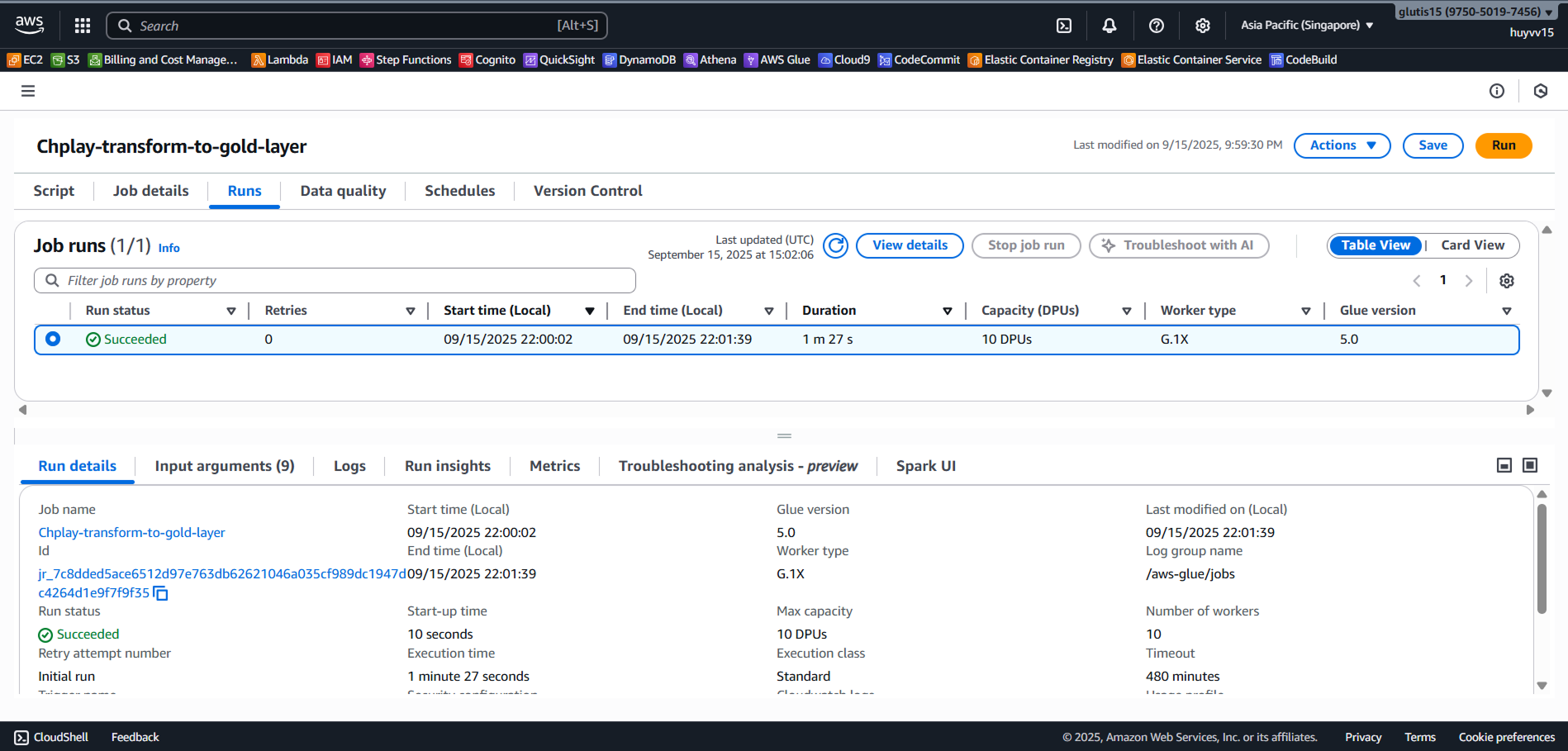 Create VPC