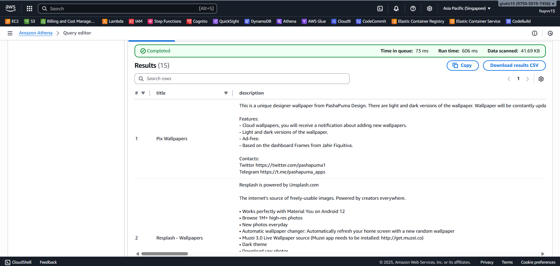 Create VPC