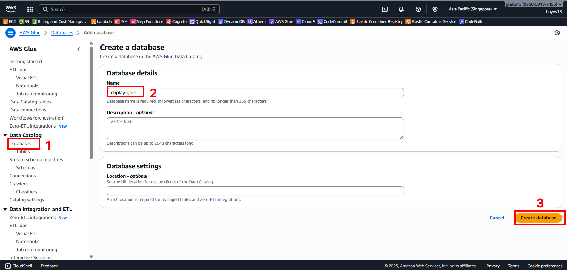 Create VPC
