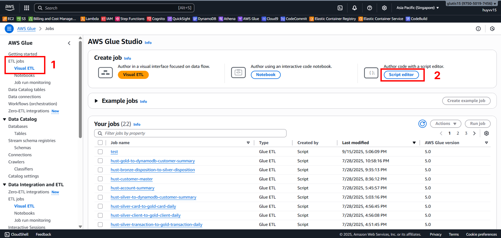 Create VPC